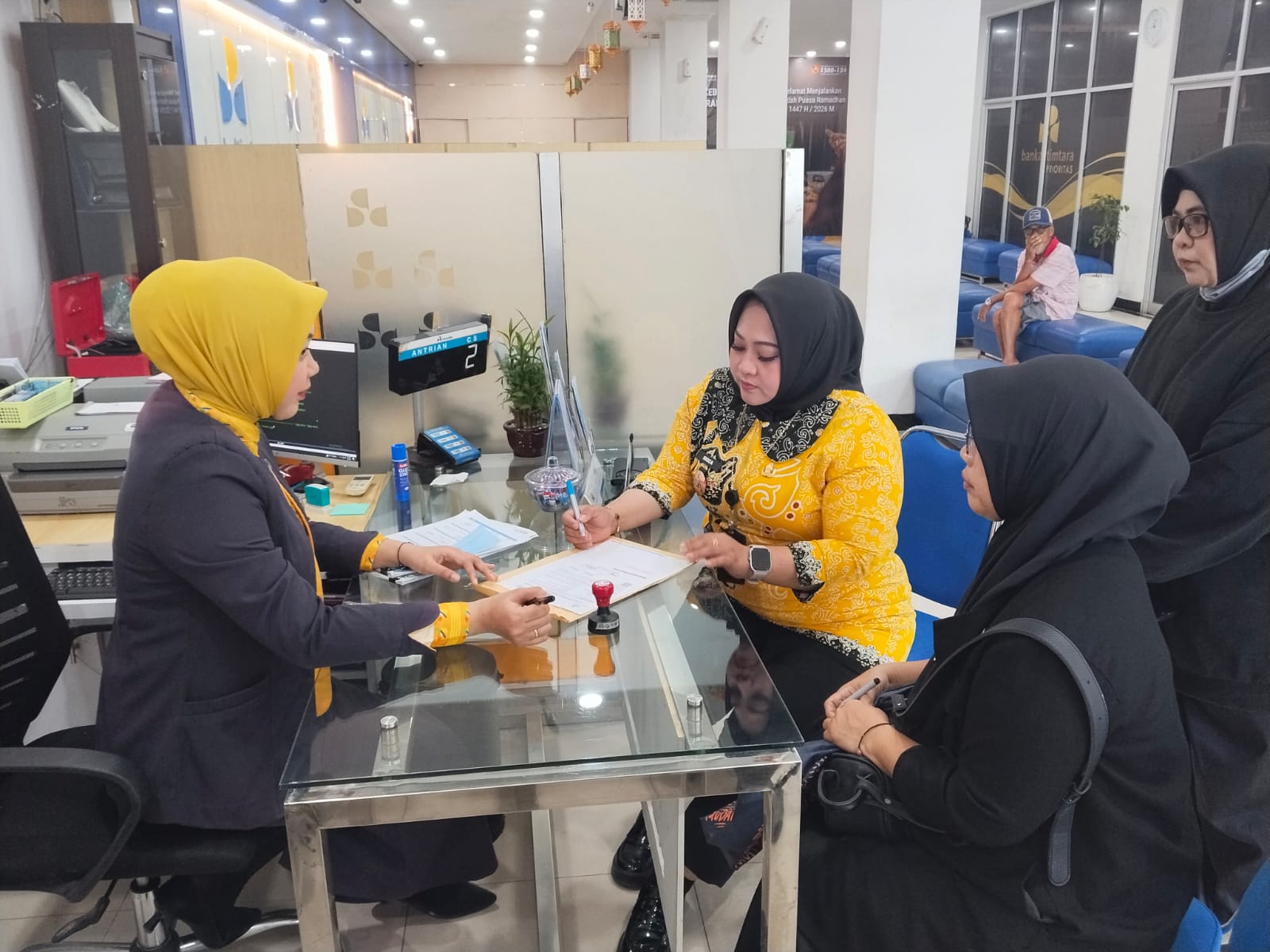 Penandatanganan Spesimen Perbankan Kecamatan Tarakan Utara